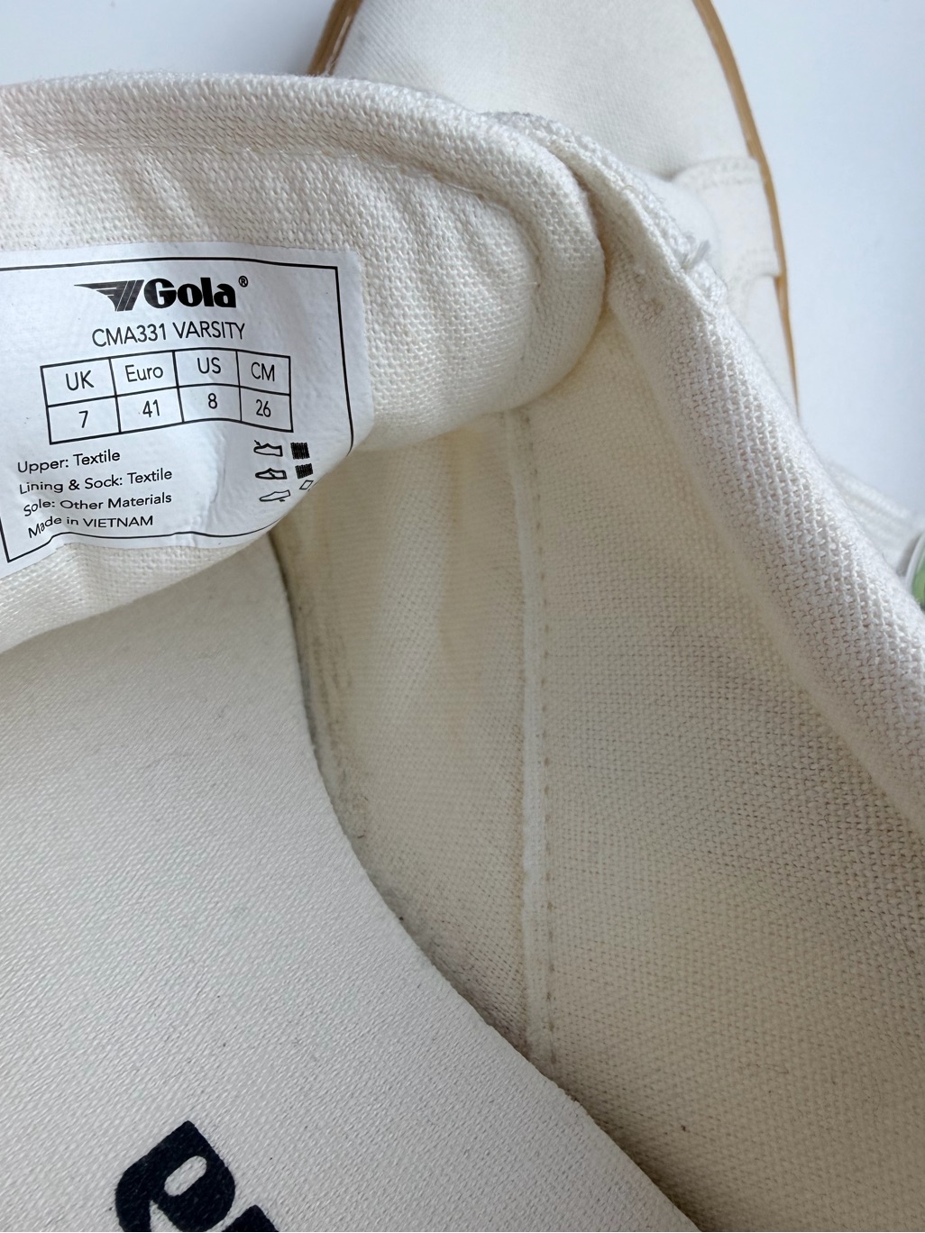 Gola Varsity Sneakers Shoes New Without Box Size 8 Us — image 7 of 8